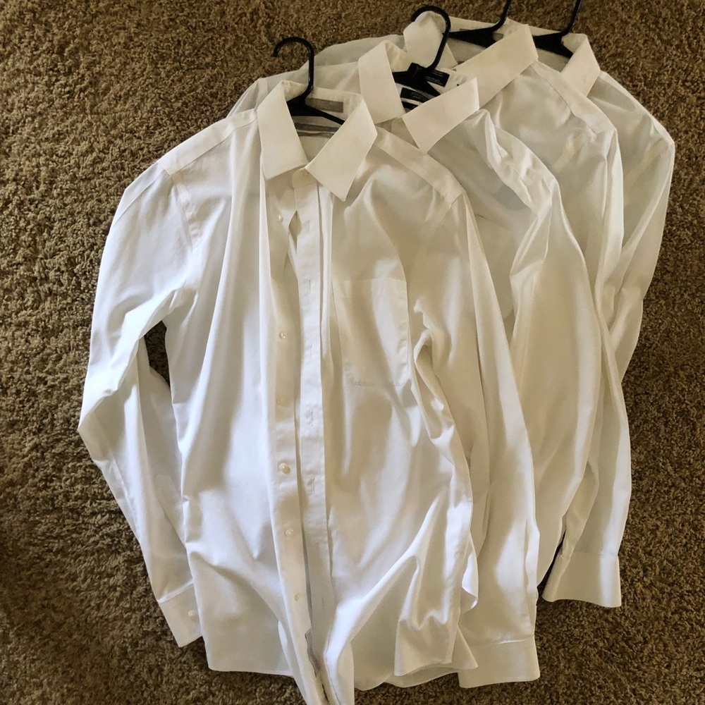 Nordstrom wrinkle-free trim fit dress shirts